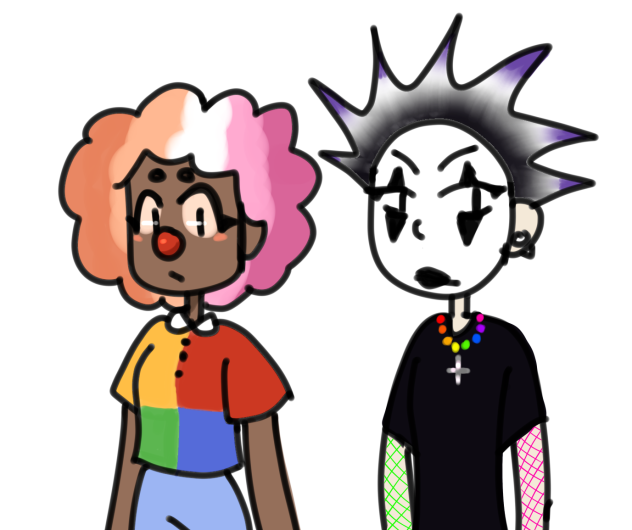 lgbtq clowns
