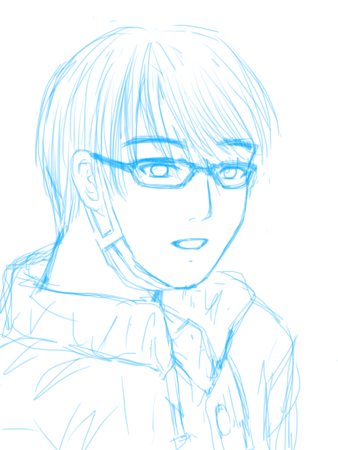 羽生君風下書き
