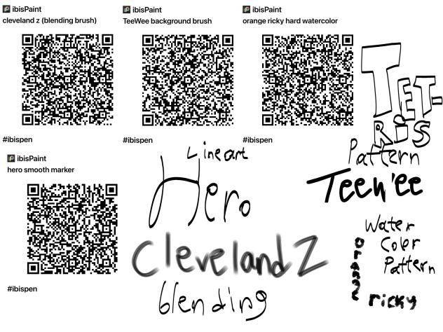 Tetris brush pack