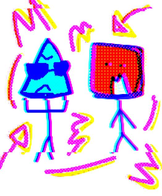 Triangle and square 🔺🟥