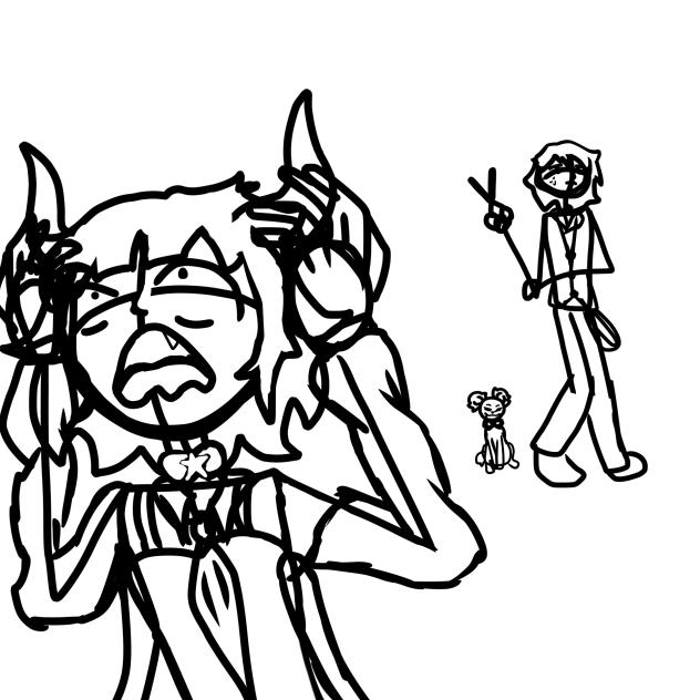 MY HAIRRRRR! (Sketch)