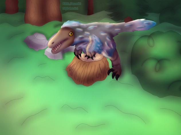 Blue - Biologically accurate;