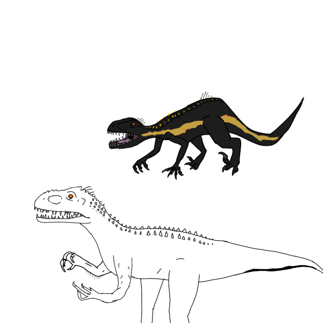 indominus Rex and indoraptor