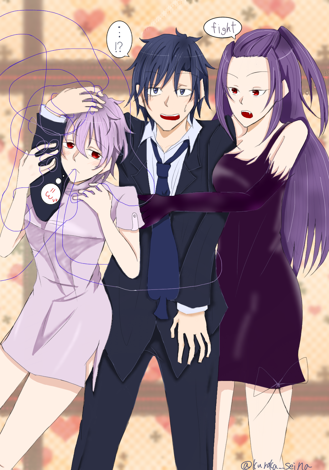 オトギリ 洞堂さん 憤怒の姉様 Ibispaint