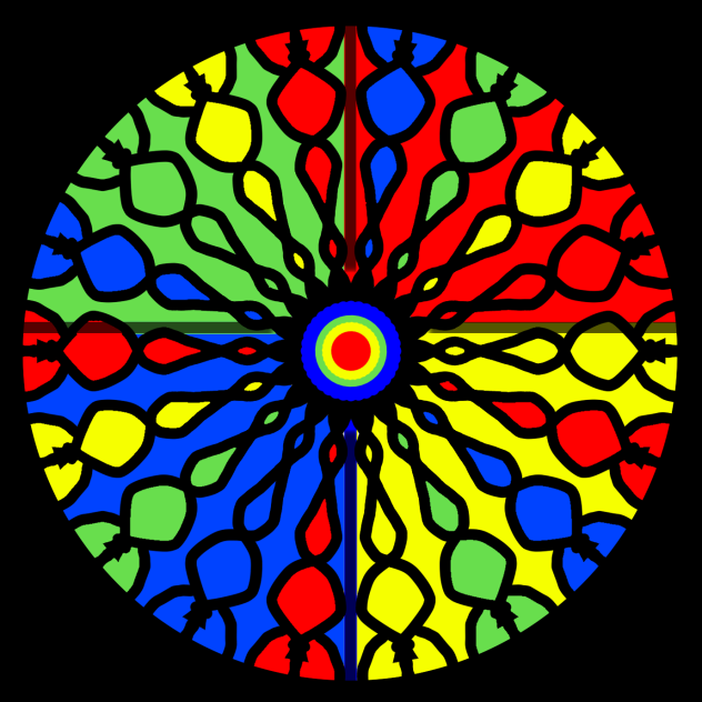 something I did with the kolidoscope - ibisPaint