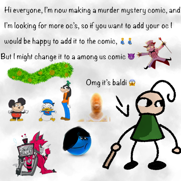 I will post the character sheets next 🫃😈