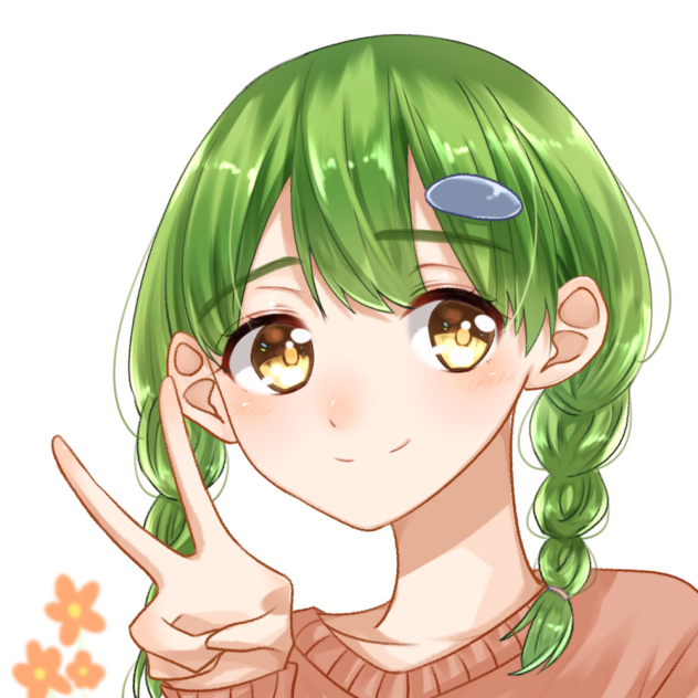 緑髪の女の子