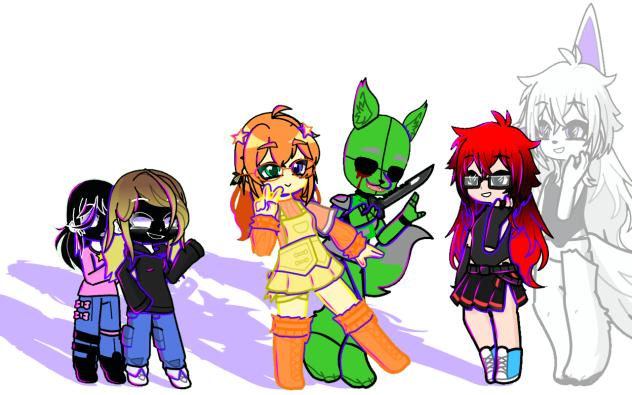 Zombie Fox and Sunrise!