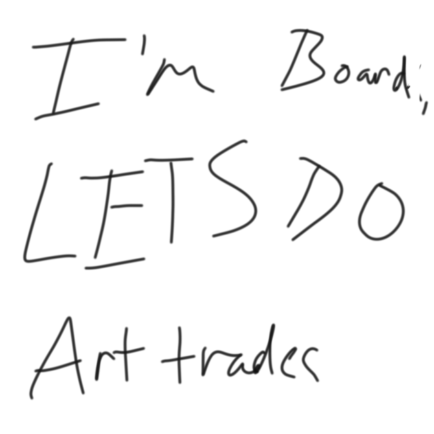 Let’s do Art trades ibisPaint