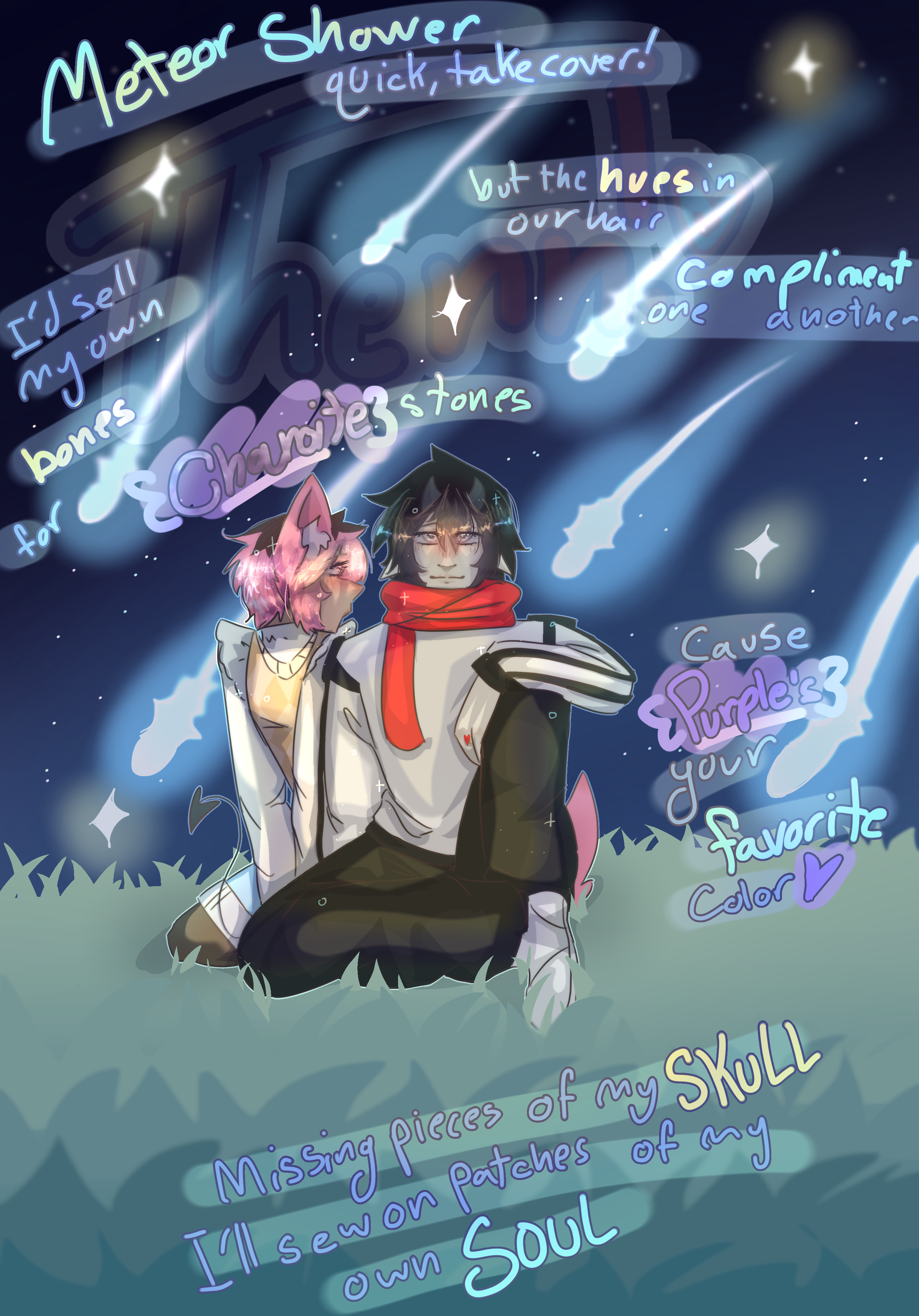 Meteor Shower - ibisPaint