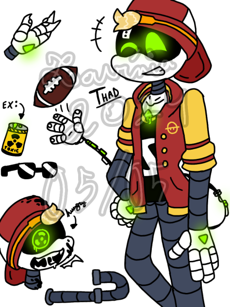 Murder Drones Thad AU