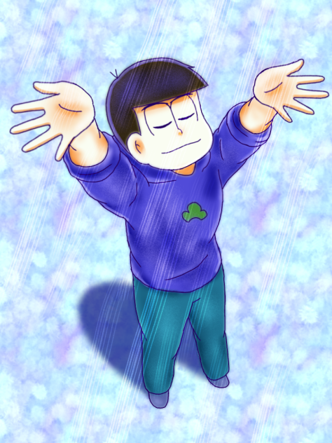 レインを浴びるカラ松