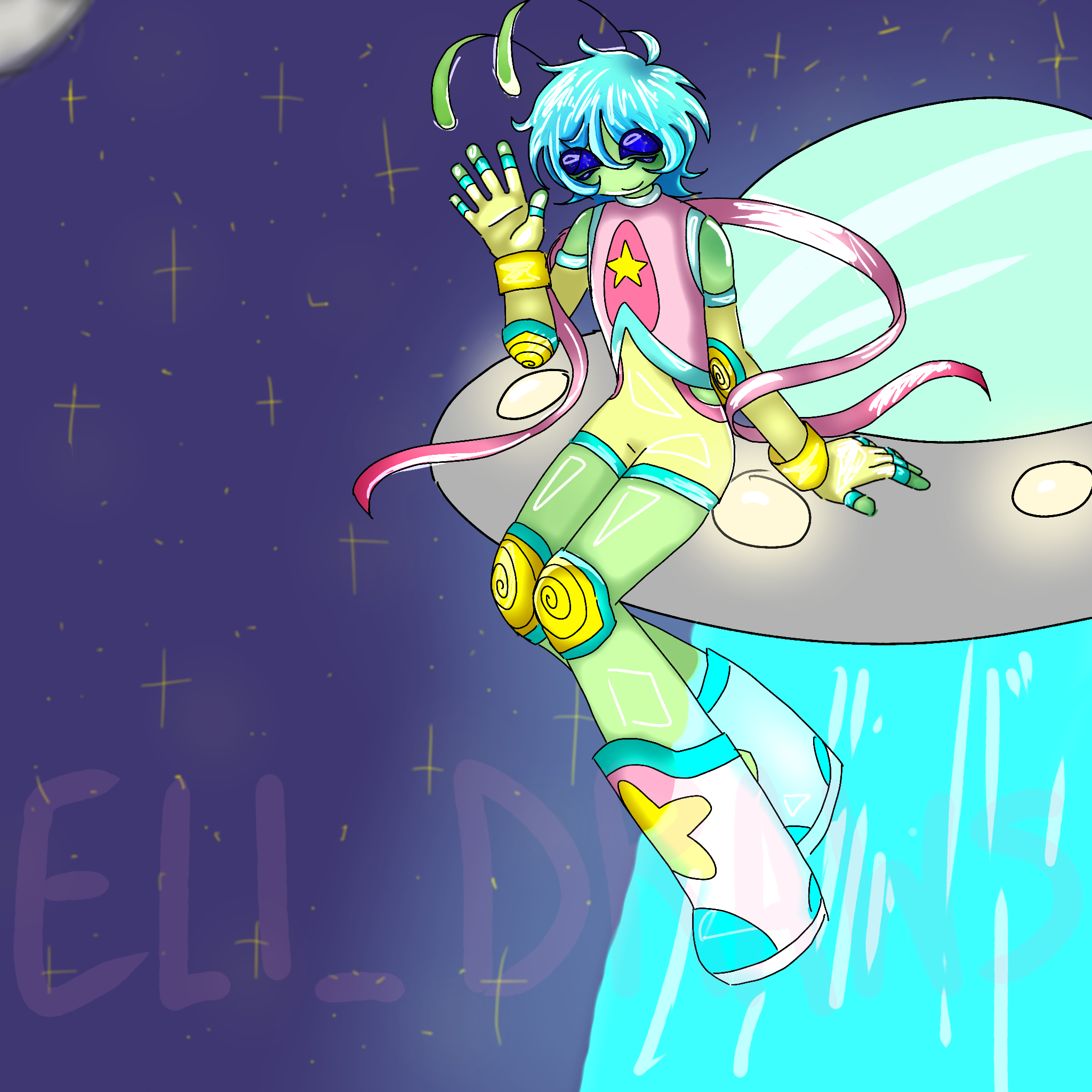 ALIEN OC - ibisPaint