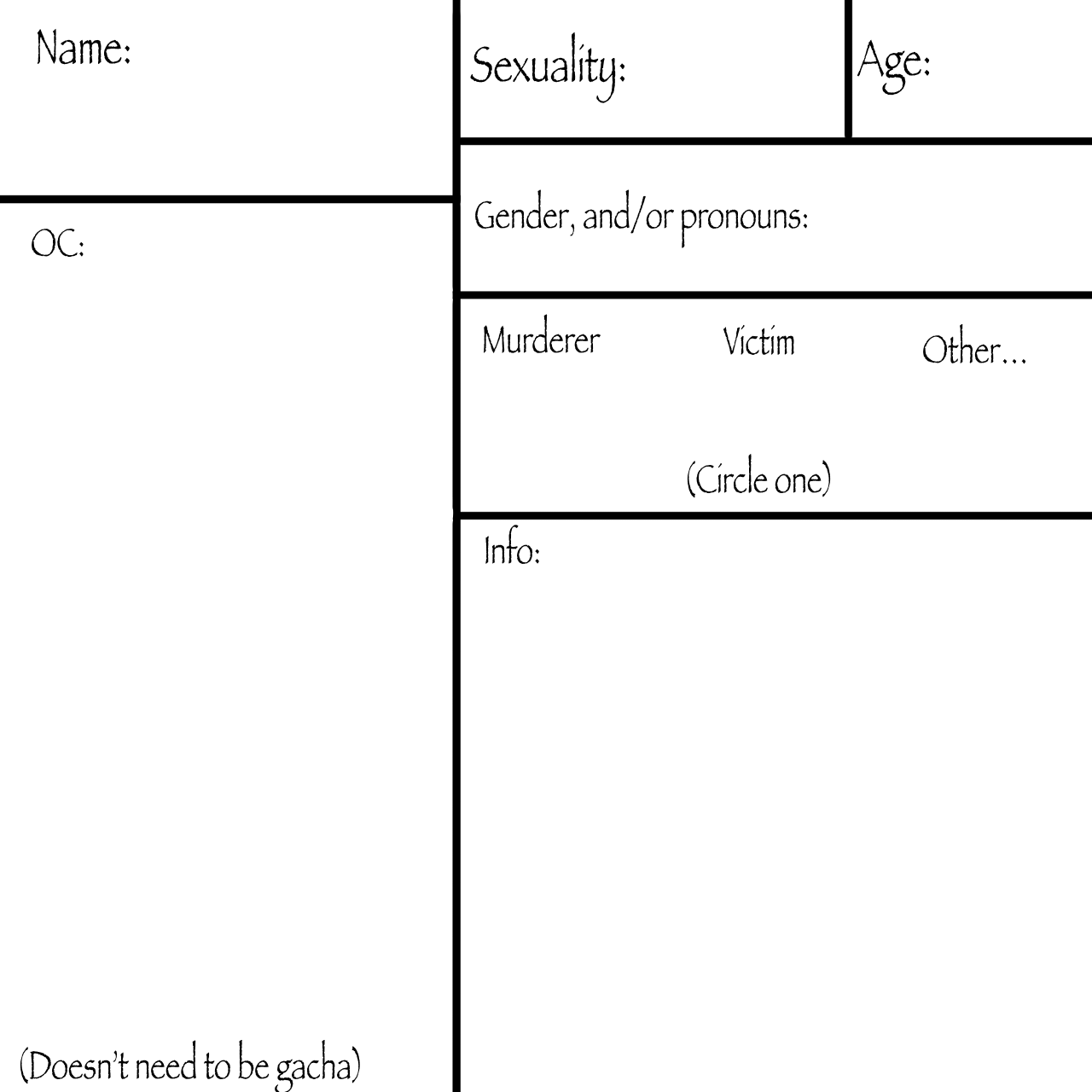 Entry sheet for survival guide!! - ibisPaint