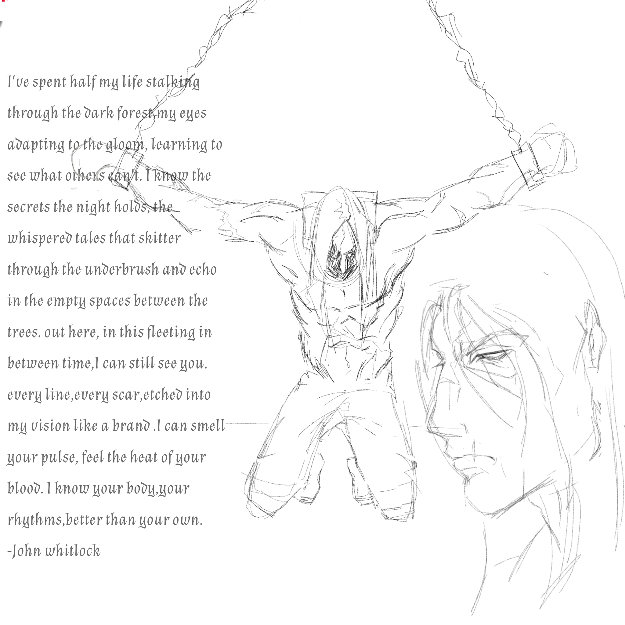 chained sketch - ibisPaint