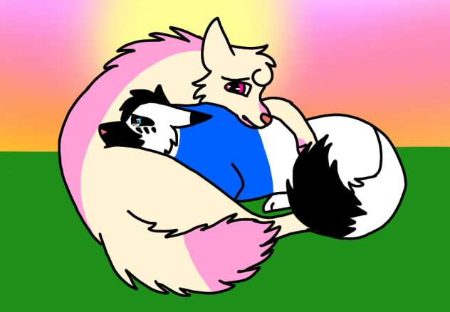 cream the elemental kitsune Fox (gift) - ibisPaint