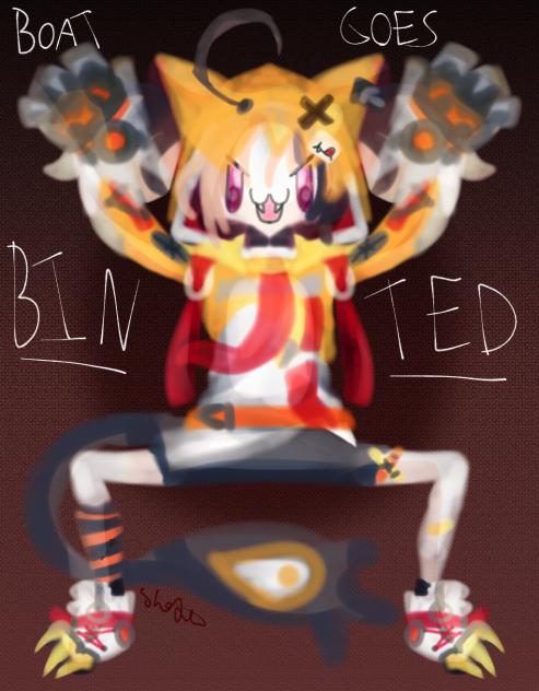 BOAT GOES BINTED!! (Hololive Fanart)