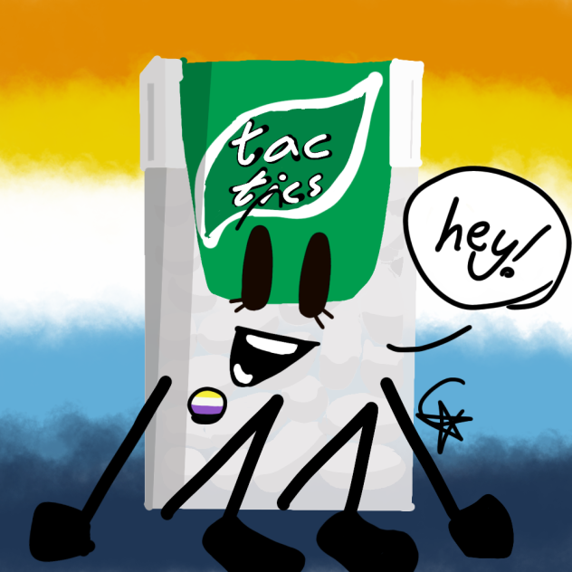 My profile pic, main oc Tac Tics