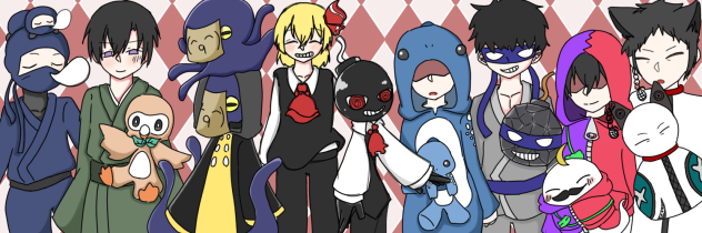 くれない卓2周年記念絵