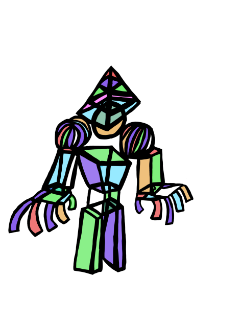 stained glass poly - ibisPaint