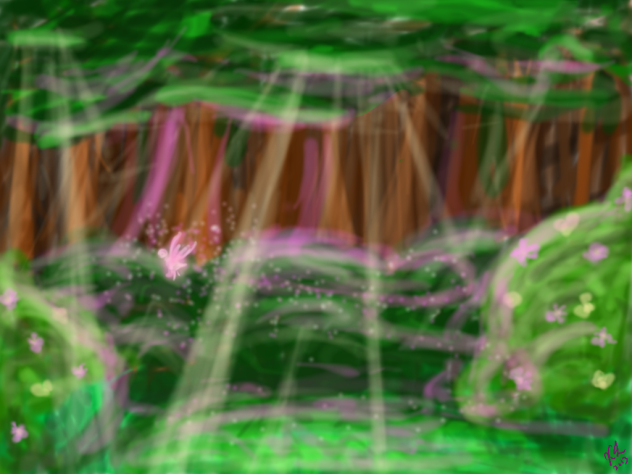 In The Forest - ibisPaint