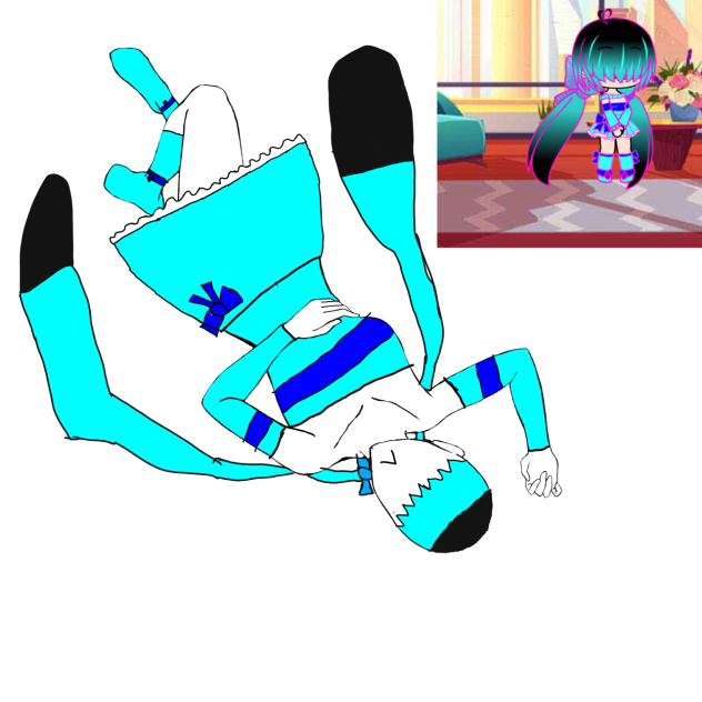 I tried to make my gacha character. - ibisPaint
