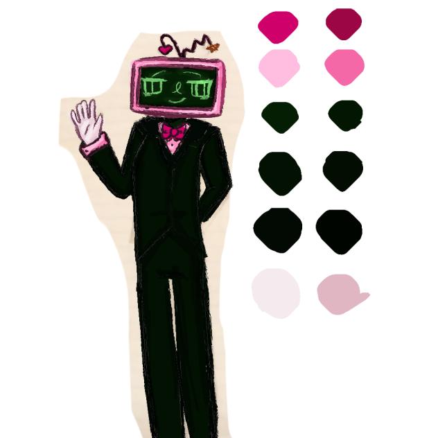 My oc Tee Vee in a suit