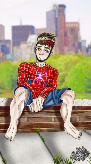 My avatar as Spiderman