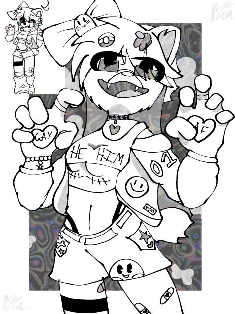 Art trade with mi friend (っ^u ^)っ