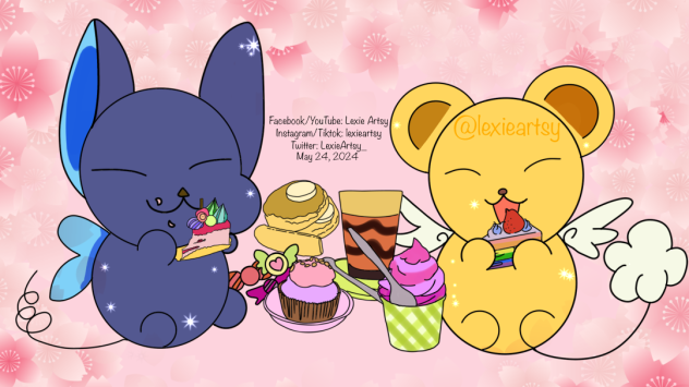 CCS Fan Art Spinel Sun and Keroberos