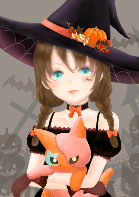 ハロウィン魔女