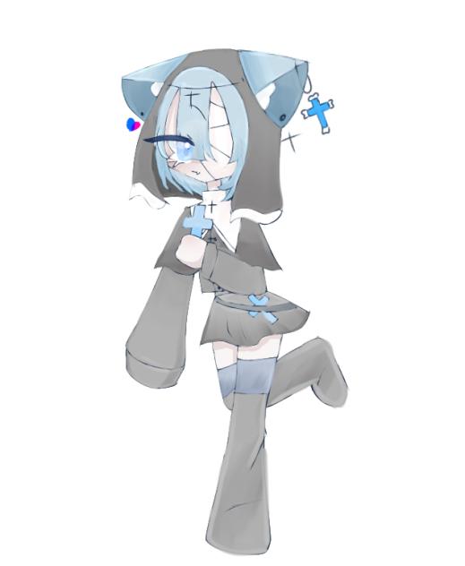 黒羽のね。 立ち絵