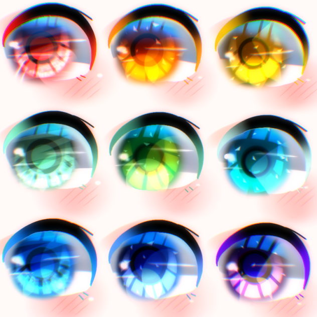 ✨Iridescent eyes👁️‍🗨️