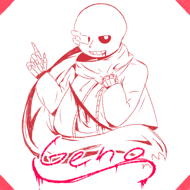 サイン風一枚絵 Geno
