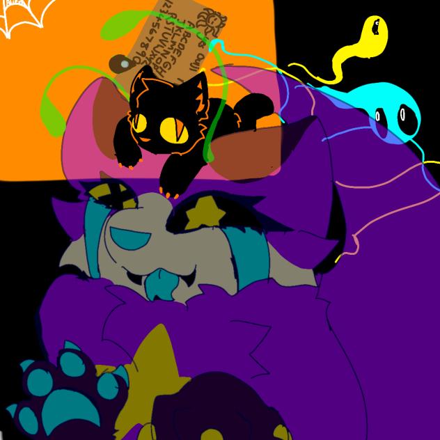 the spirits are being released.