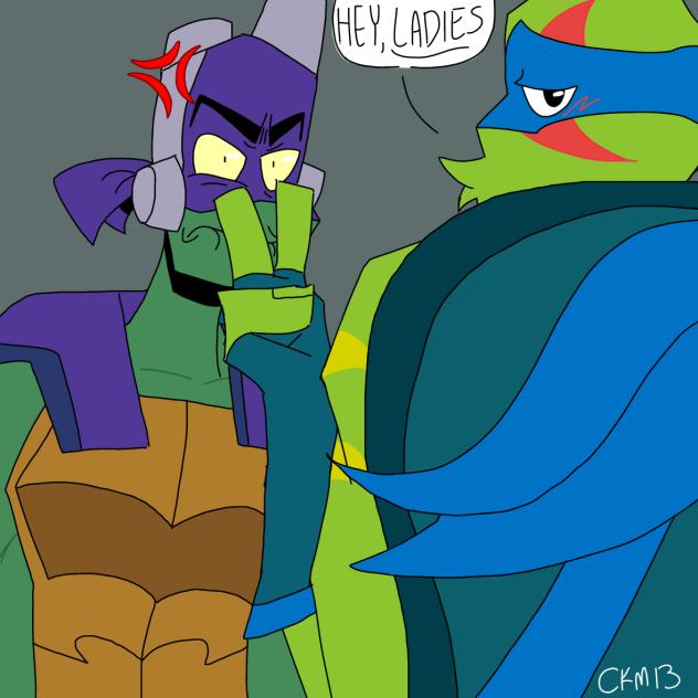 Donnie and Leo bc yeahhhh