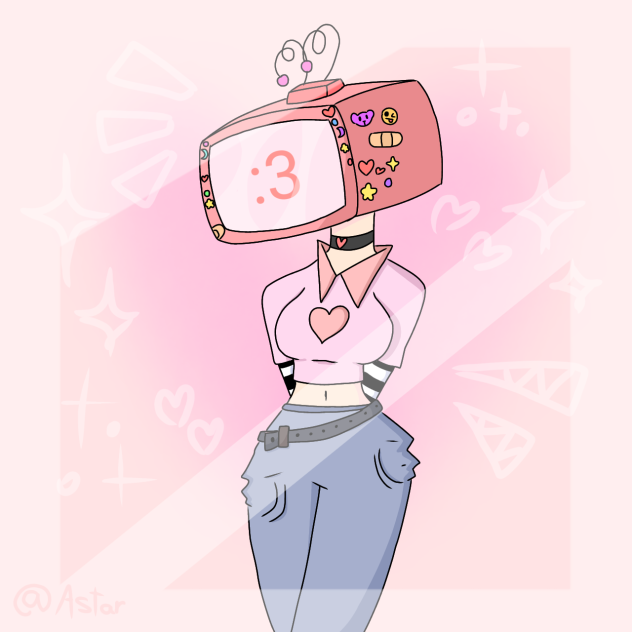 Tv head girl