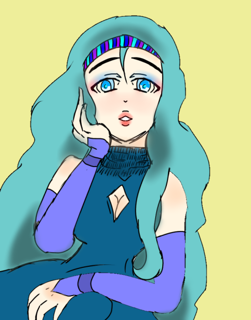 Blue beauty
