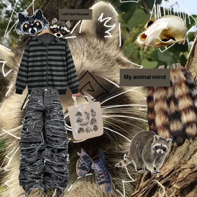 Raccoon Therian outfit🌟