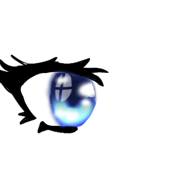 How I shade eyes ( gacha life tutorial) ibisPaint