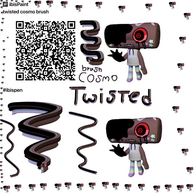 Twisted cosmo brush