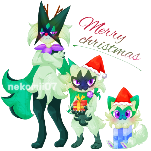 Merrychristmas×pokémon