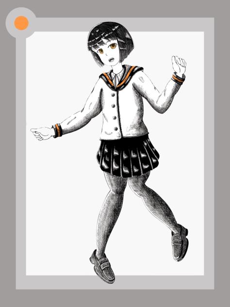 制服の女の子