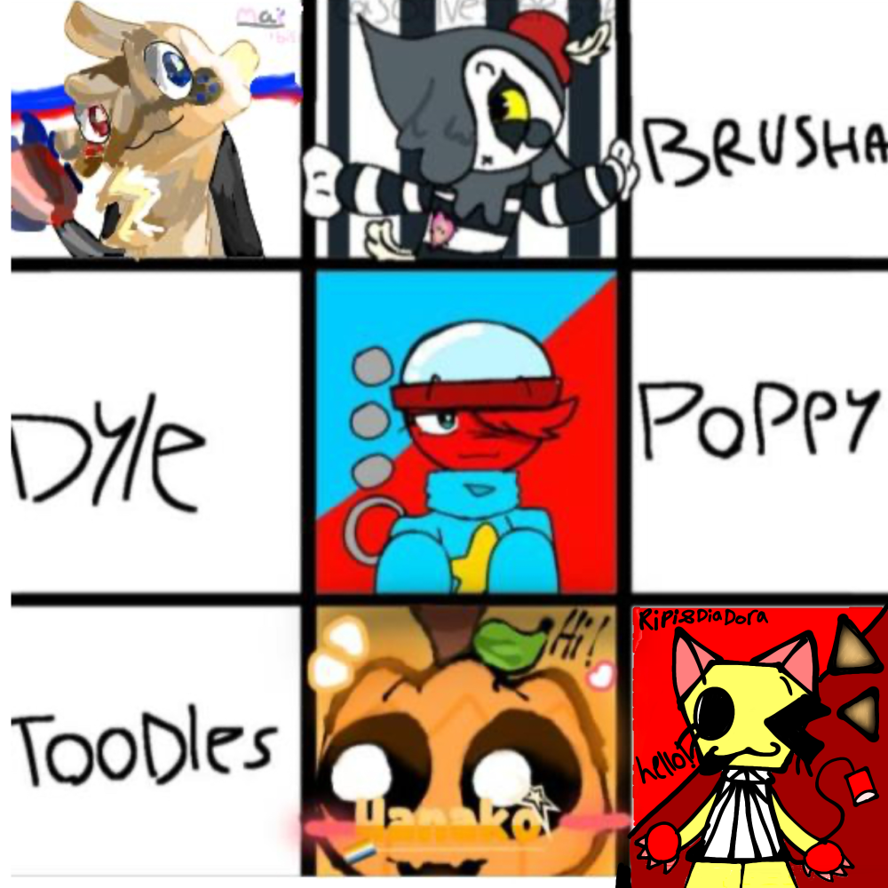 Collab dandys world - ibisPaint