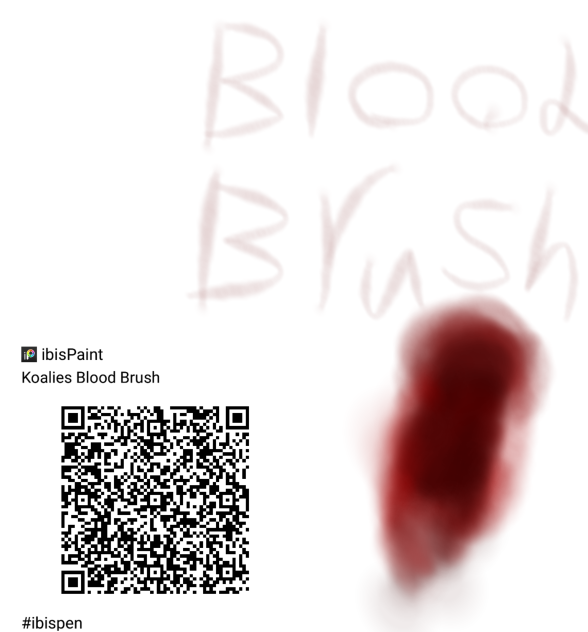 Blood brush ibisPaint