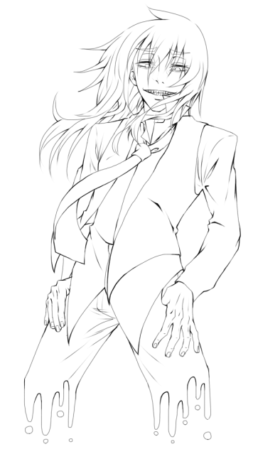 Joker（線画）