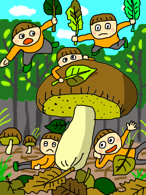 木の子襲来