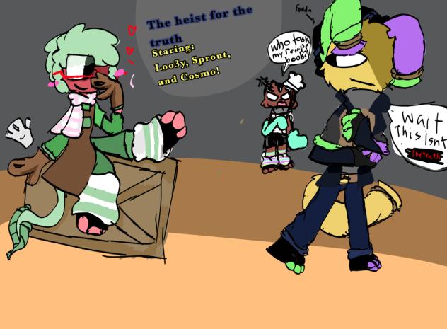 The heist for the truth!