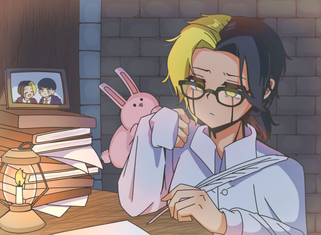 黒緑メガネって良いね…