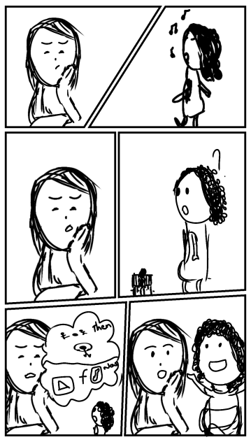First own comic illustration